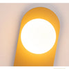 NoctisLume Oval Vägglampa | Elegant och platsbesparande LED-vägglampa för sovrum, hall och läshörnor