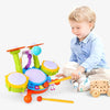 Interaktivt Lärande Trumset med Mikrofon för Småbarn – RhythmFun Mini