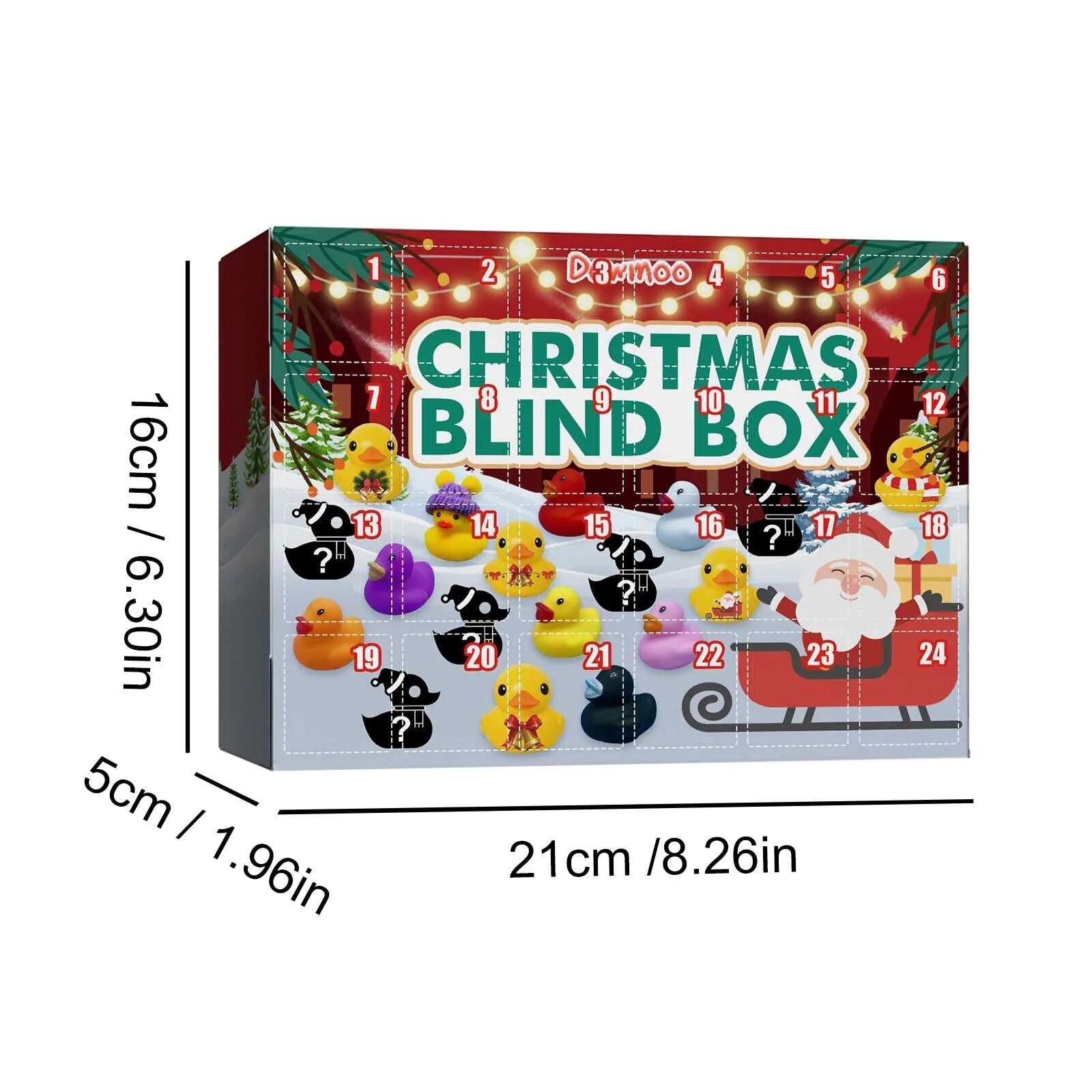 JoySpritz Julankalender | Festliga Gummidäck med Unika Juldesigns