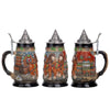 Ölkrus med Reliefer & Tennlock (0,8 L) – Bavaria Mug Oktoberfest 2025