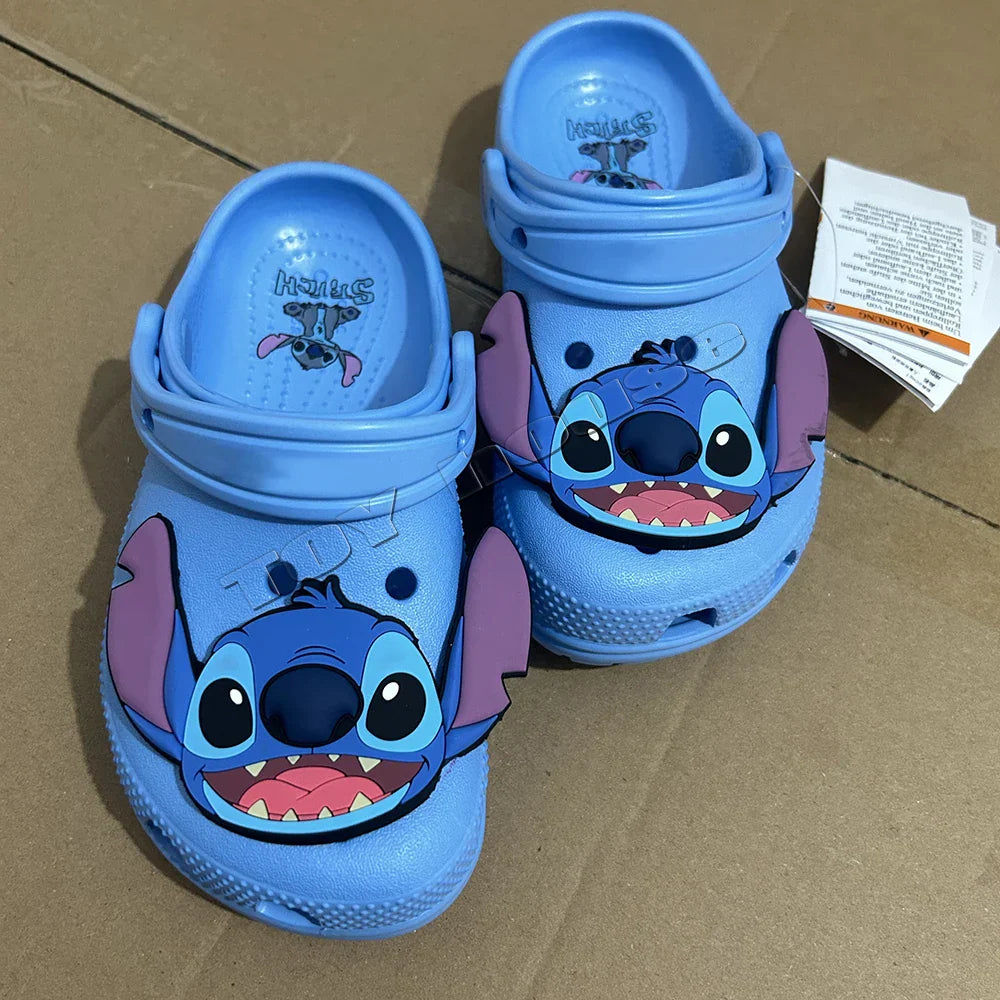 Stitch Tecknad Tofflor för Barn – Andningsbara och Bekväma