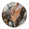 Stilren Väggklocka med Marmor Effekt – MarbleTime