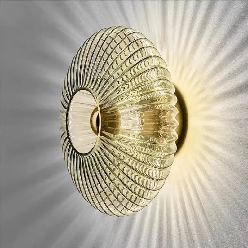 OpaliVé Nordisk Glasvägglampa | Kreativ tak- och väggbelysning för moderna interiörer