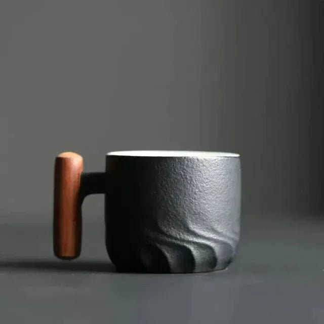 GlamCuppa Kompakt Keramikkopp | Handgjord kaffekopp och tekopp med tidlös design