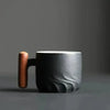 GlamCuppa Kompakt Keramikkopp | Handgjord kaffekopp och tekopp med tidlös design