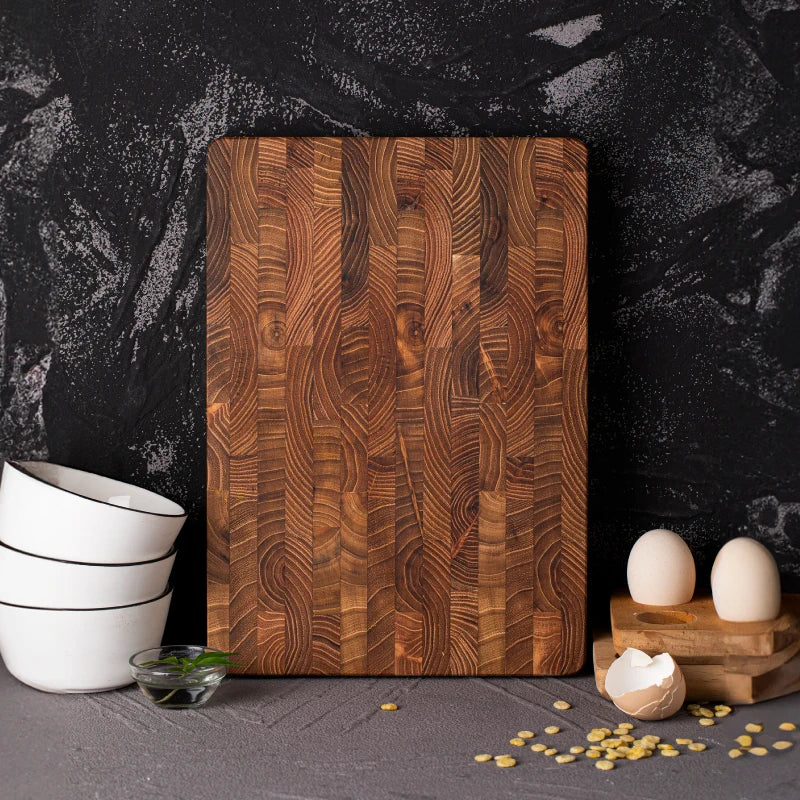 Luxe Tjock Teakträ Skärbräda - ChefTeak