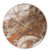 Stilren Väggklocka med Marmor Effekt – MarbleTime
