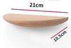 WoodVogue Semicircle Hängande Hylla | Premium trähylla för projektordisplay & förvaring
