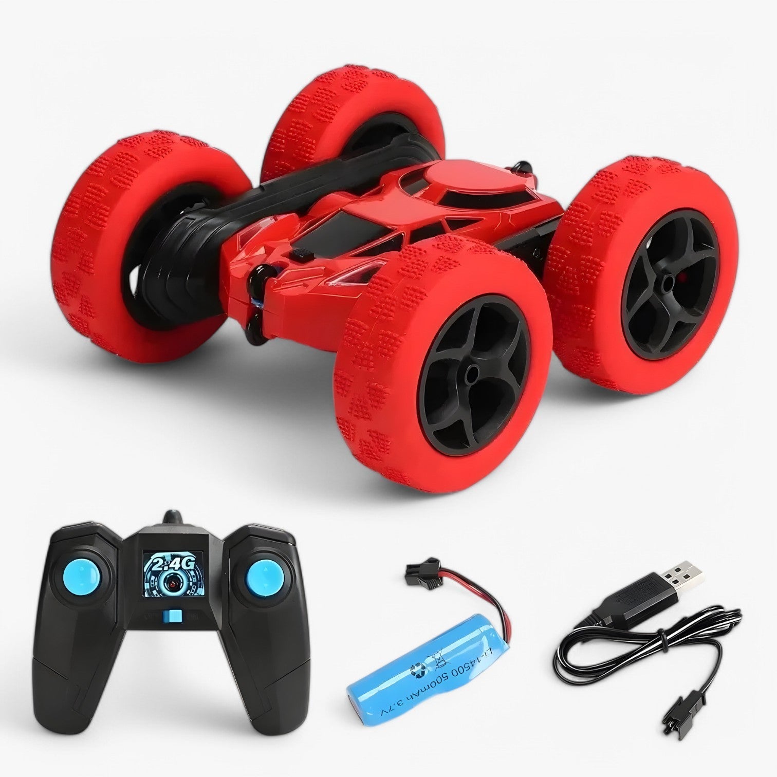 RC Stuntfordon med Flip-funktion och Terrängkapacitet – FlipRacer X