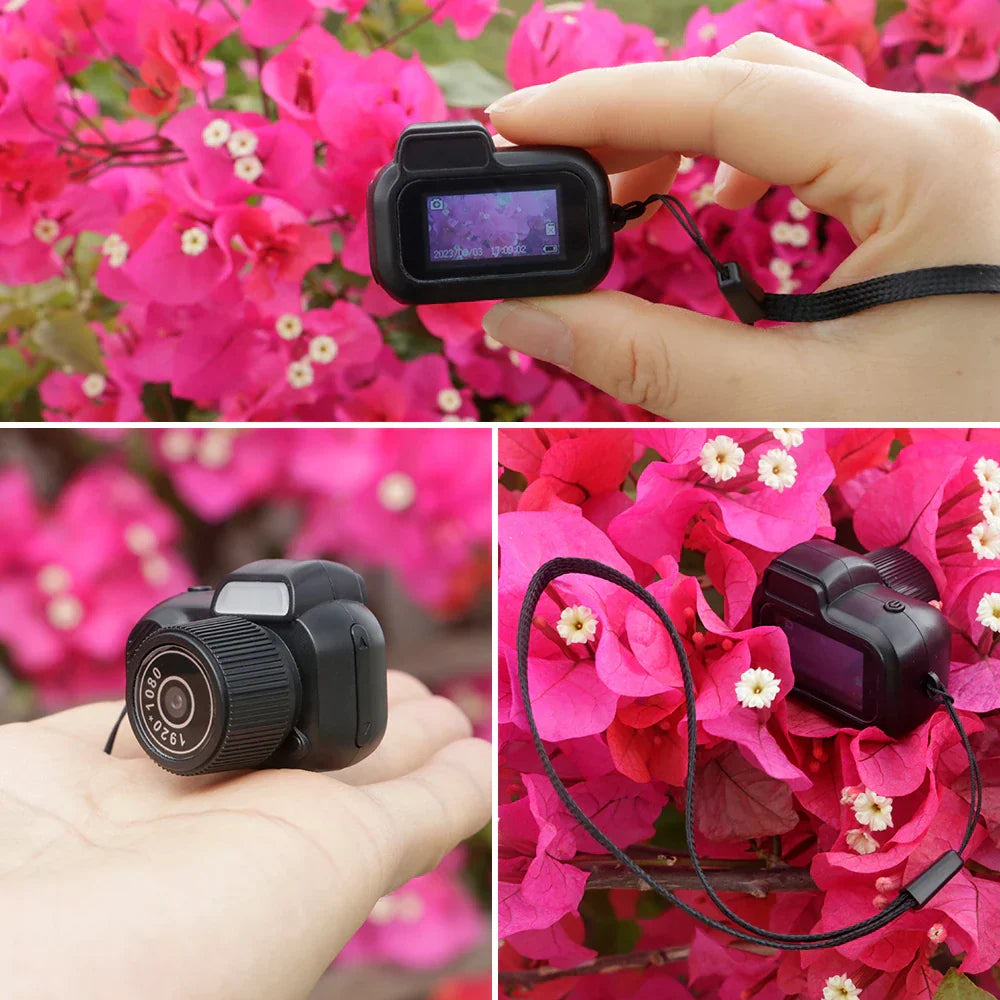 MemoraPro Ultra-kompakt HD-kamera | Högupplöst mini videoinspelare för användning på språng