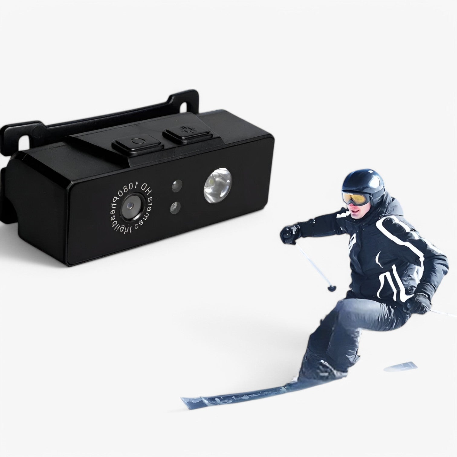 Händerfri 1080p HD Actionkamera – Rörelseaktiverad inspelning