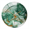 Stilren Väggklocka med Marmor Effekt – MarbleTime