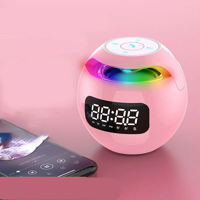 Multifunktionell Väckarklocka – GlowBeep Högtalarur
