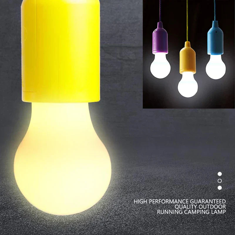Färgglad Bärbar Hängande Lampa - ChromaGlow