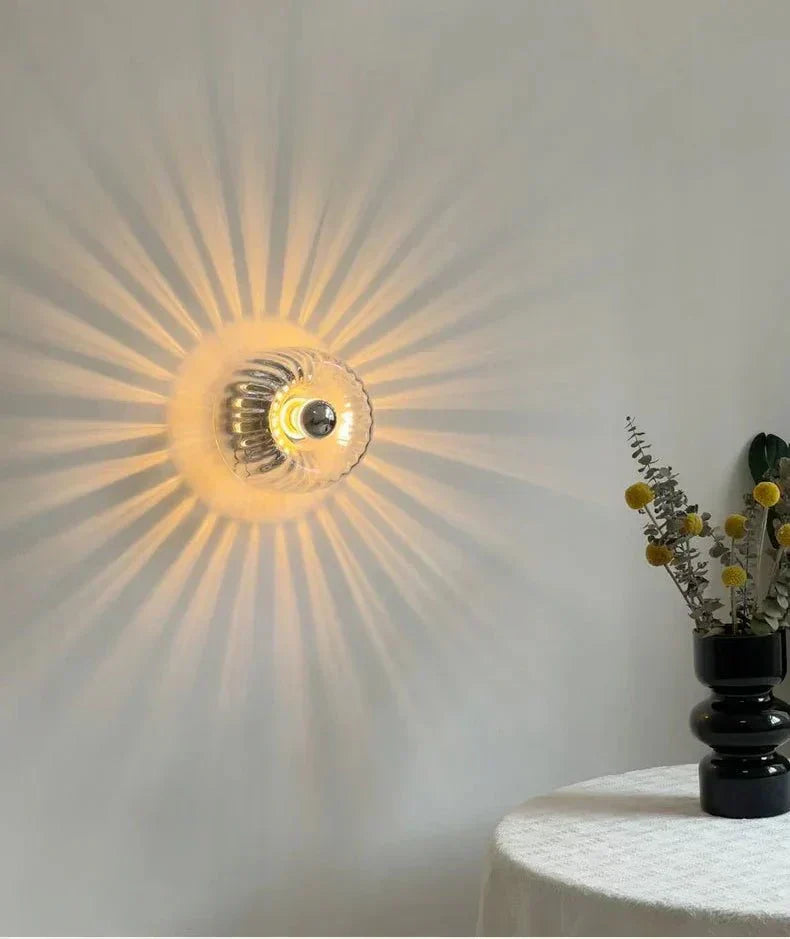 Skandinavisk Bauhaus Vägglampa - Nordisk Glöd