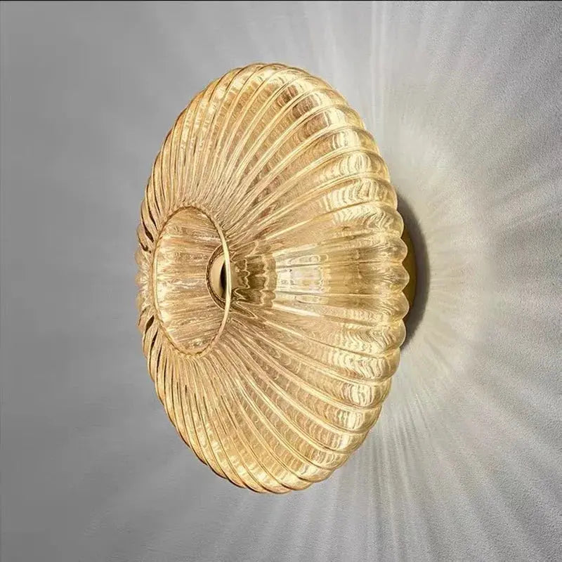 OpaliVé Nordisk Glasvägglampa | Kreativ tak- och väggbelysning för moderna interiörer
