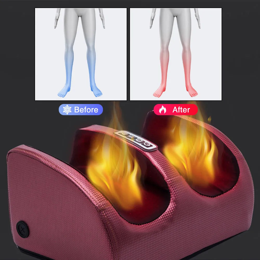 Fotmassageapparat med Shiatsu-massage och värmefunktion – SootheStep