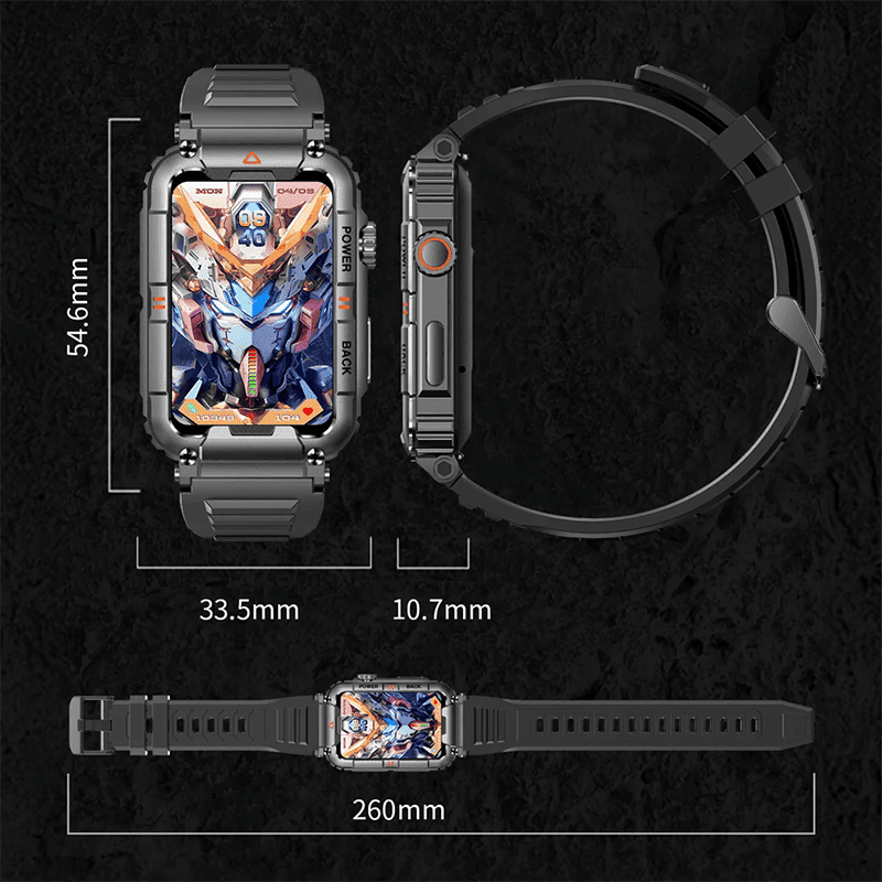 Robust och mångsidig SIM Smartwatch - TitanSmart