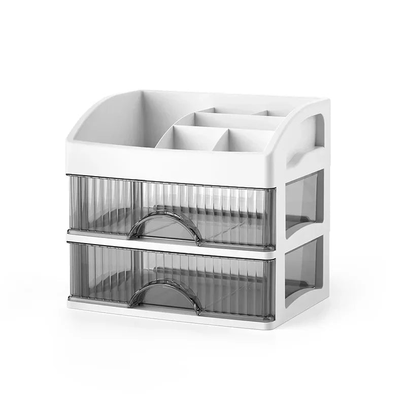 Transparent Make-up Organiser i Akryl - Clarityn