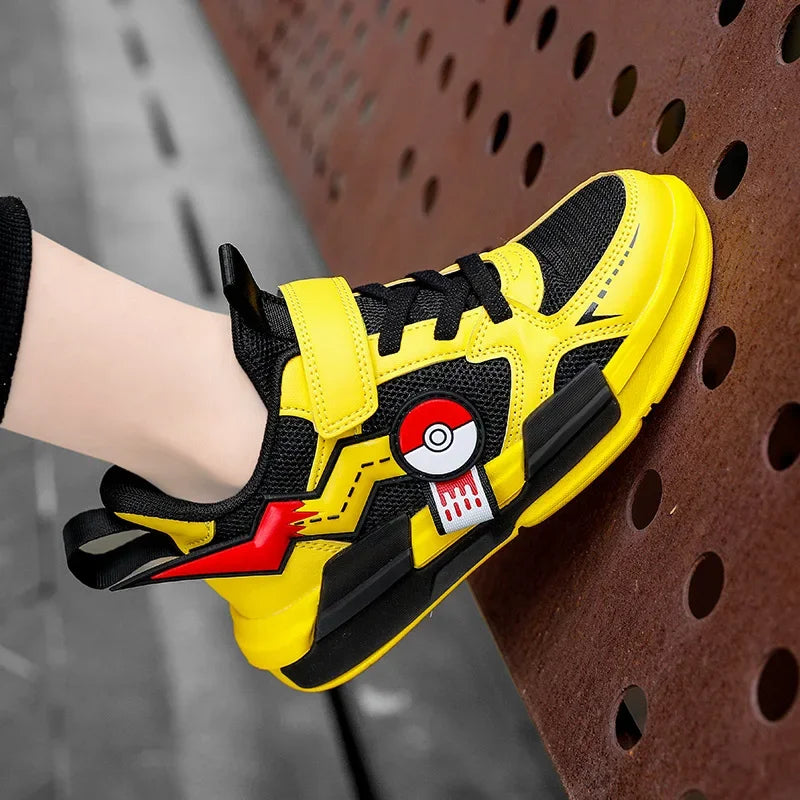 Pokémon Barn Sneakers – Andningsbara och Bekväma Skor för Pojkar och Flickor