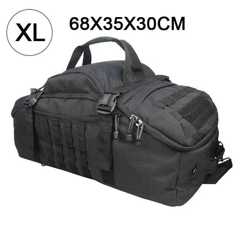 Stor Taktisk Resväska och Ryggsäck - TrailTrek Duffle