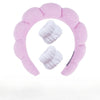 Plush Spa Huvudband & Armband Set - Fluffiea