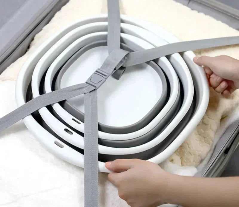 FlexSink Kompakt Handfat | Portabelt och Fällbart Handfat för Grönsaker, Disk och Fotbad
