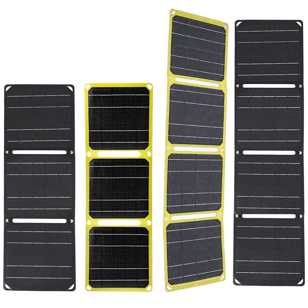 SolarLux RadiantFold Bärbar Laddare | Hög-effektiv hopfällbar solpanelsladdare för energi på språng