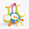 Interaktivt Lärande Trumset med Mikrofon för Småbarn – RhythmFun Mini