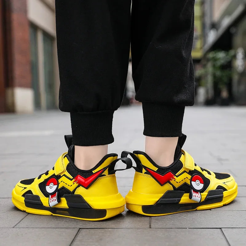 Pokémon Barn Sneakers – Andningsbara och Bekväma Skor för Pojkar och Flickor