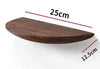 WoodVogue Semicircle Hängande Hylla | Premium trähylla för projektordisplay & förvaring