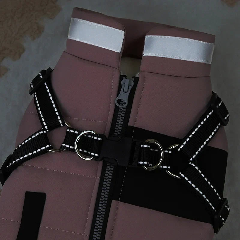 LuxePaws Hundoutfit - Vindskyddande Jacka för Små och Medelstora Hundar