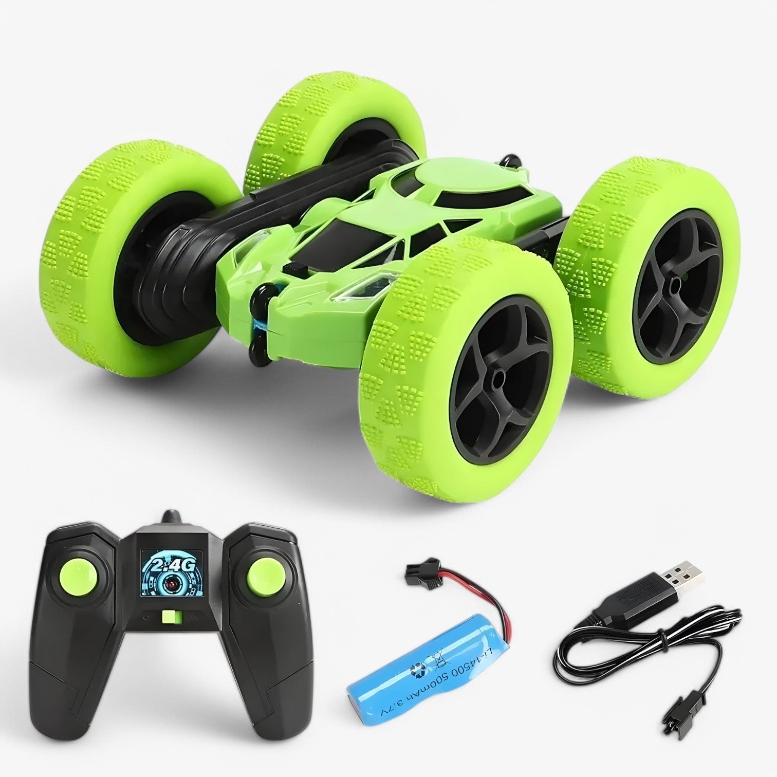 RC Stuntfordon med Flip-funktion och Terrängkapacitet – FlipRacer X