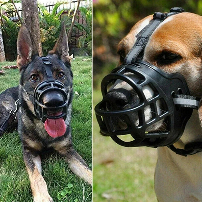 SafeBite Silikonmuzzle - Justerbar Muzzle för Hundar i Alla Storlekar