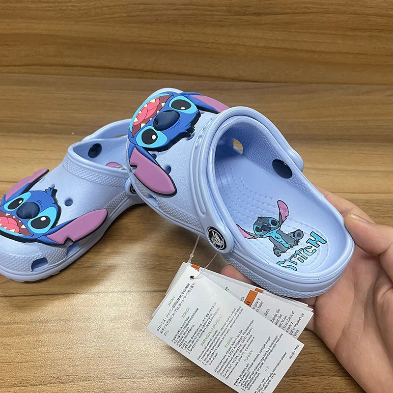 Stitch Tecknad Tofflor för Barn – Andningsbara och Bekväma