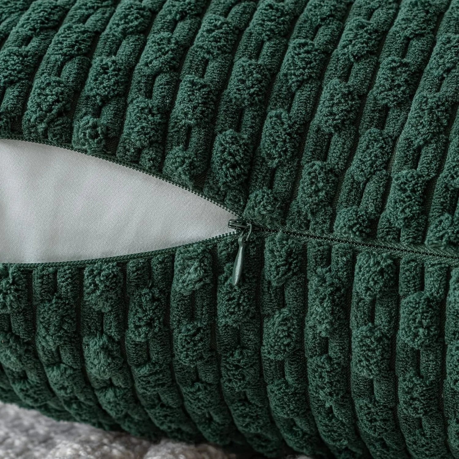 Kuddfodral i kord i Boho-stil – Velvia