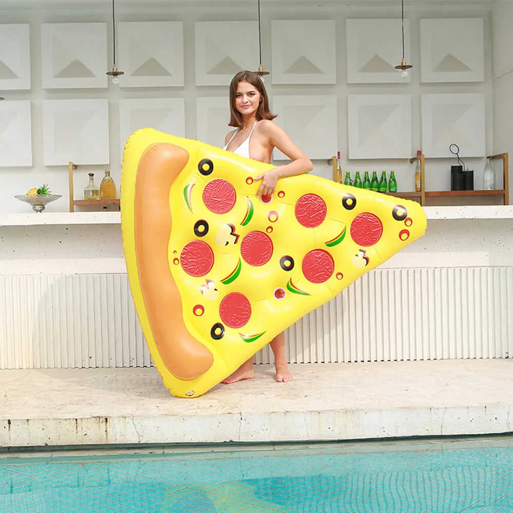 Giant Pizza Pool Mattress – Slappna av och njut med stil