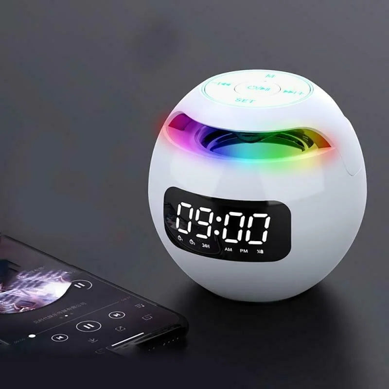 Multifunktionell Väckarklocka – GlowBeep Högtalarur