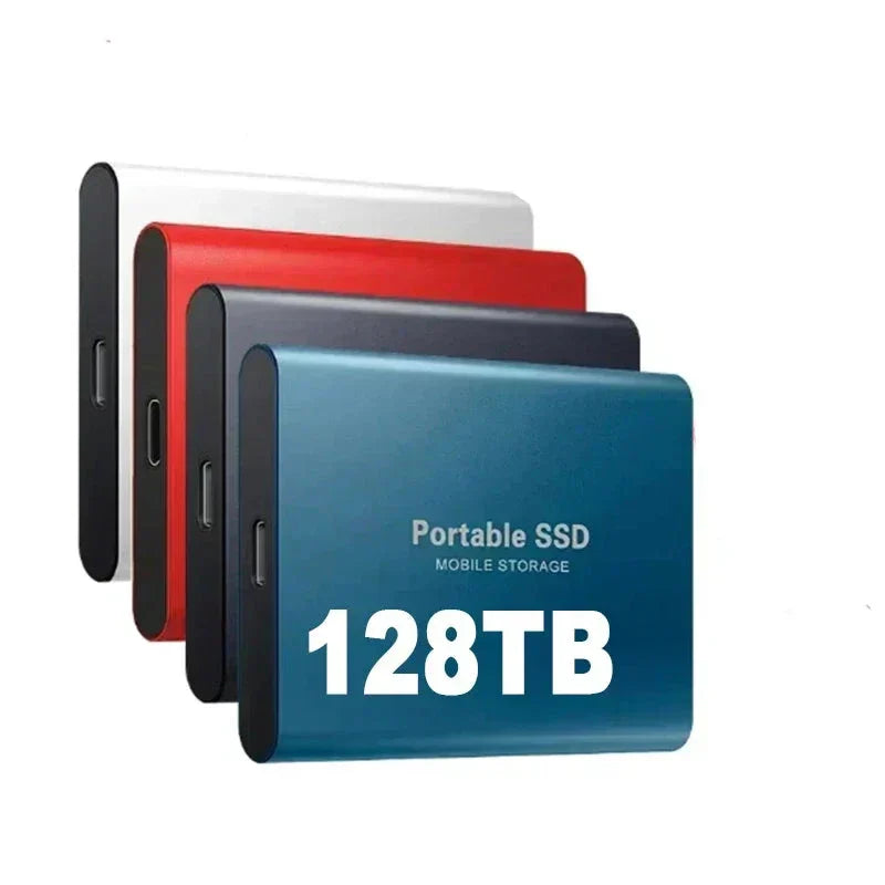 Ultraf snabb 128TB SSD – Kompakt. Hållbar. Alltid redo