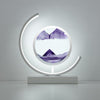 SandLight 3D Sandbordslampa – Avkopplande design med rörlig sand
