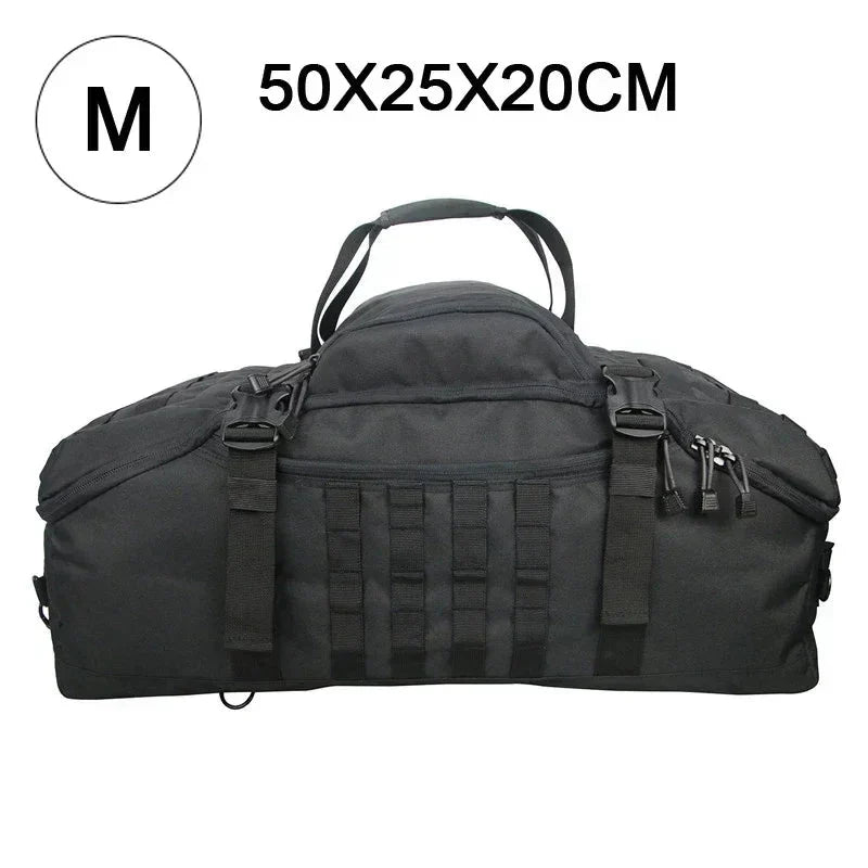Stor Taktisk Resväska och Ryggsäck - TrailTrek Duffle