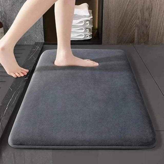 Tappeto Comfort EliteDry | Tappeto da bagno in schiuma memory ad alta assorbenza per bagni moderni
