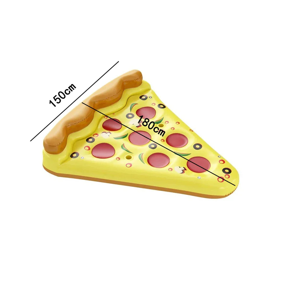 Giant Pizza Pool Mattress – Slappna av och njut med stil