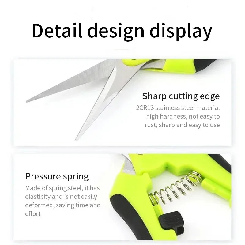 GreenCut Beskärningssax 6,5 Tum – Ergonomisk och Robust