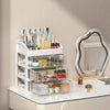 Transparent Make-up Organiser i Akryl - Clarityn