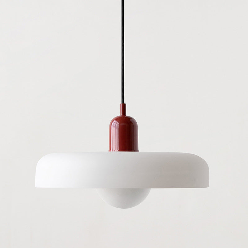 Färgglad Pendellampa i Bauhaus Stil - StiloGlas