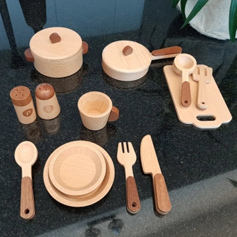 Träleksak Kök för Barn – CooknTimber