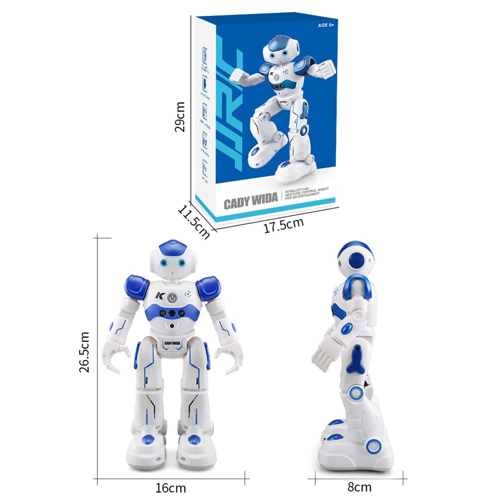 SmartCompanion Interaktiv Robot | Flerspråkig, gestresponsiv teknik för barn och familjer