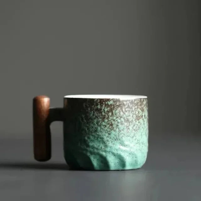 GlamCuppa Kompakt Keramikkopp | Handgjord kaffekopp och tekopp med tidlös design