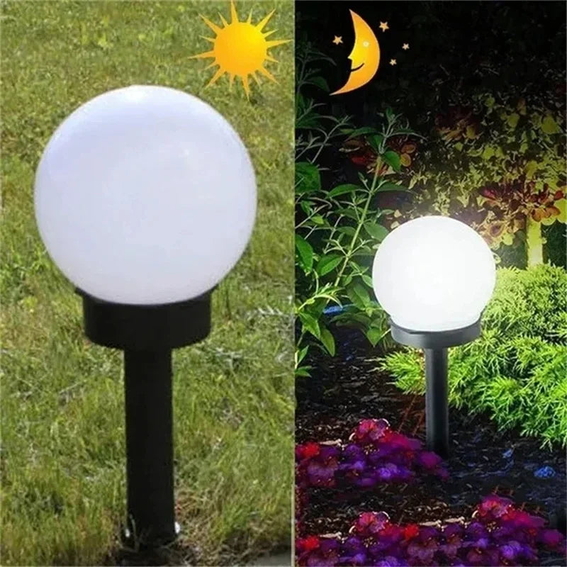 Solenergidriven LED-trädgårdslampa - Energieffektiv och väderbeständig för utomhusbelysning